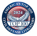 America's Top 100 | 2024 Top 100 | Civil Defense Litigation